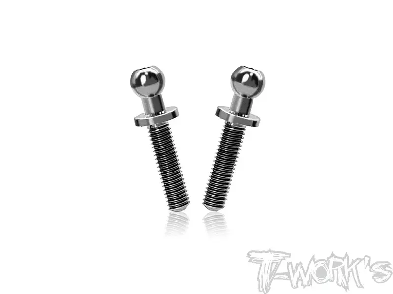 Tp-Y12   64 Titanium 4.3 X 12Mm Ball End ( For Yokomo ) 2Pcs. 1