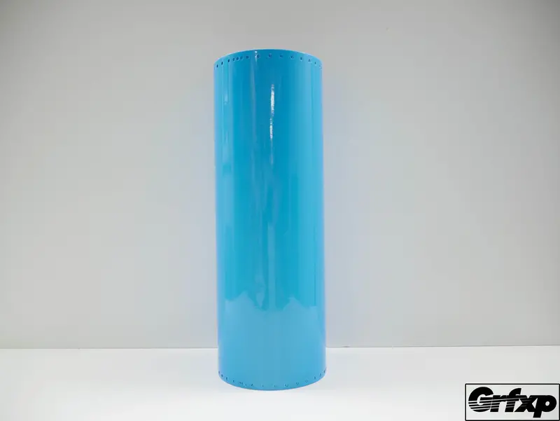 Transparent Ice Blue Tint Vinyl (By The Foot) 1