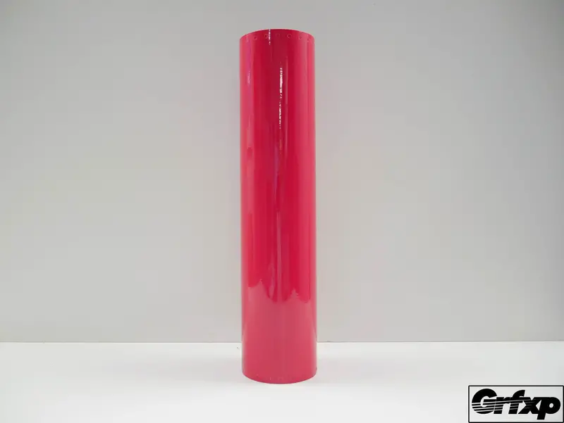 Transparent Ultra Pink Vinyl (By The Foot) 1