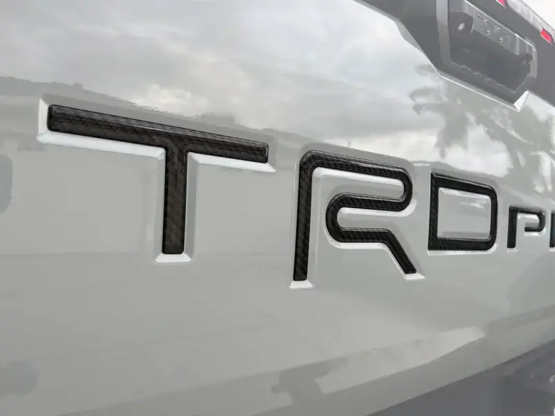 Trd Pro Tailgate Letter Inserts Fits 2022-2026 Toyota Tundra 1