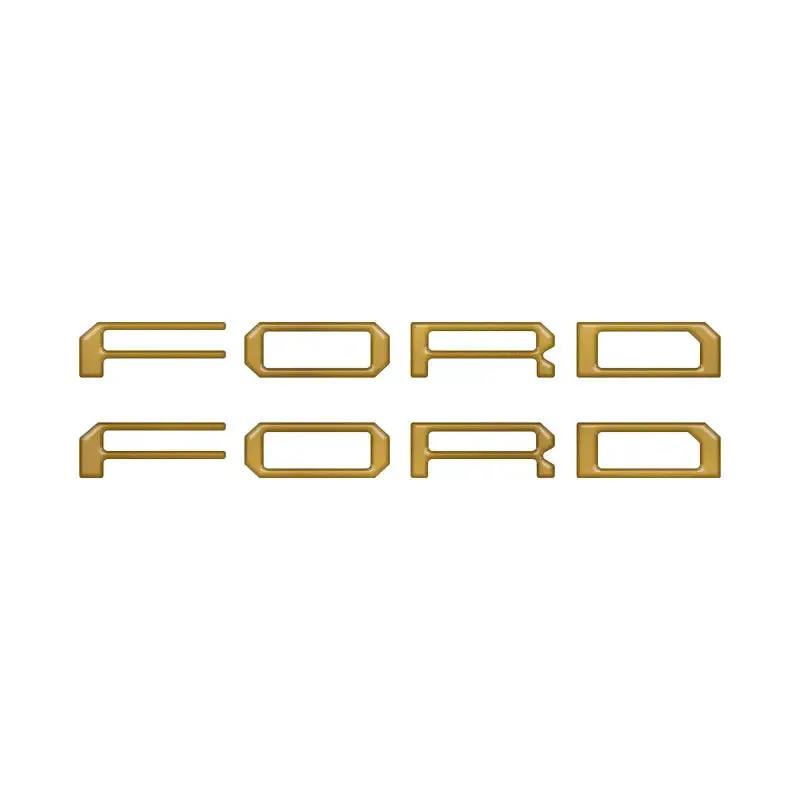 Tremor Running Board Letter Inserts Fits 2020-2026 Ford Super Duty Tremor 1