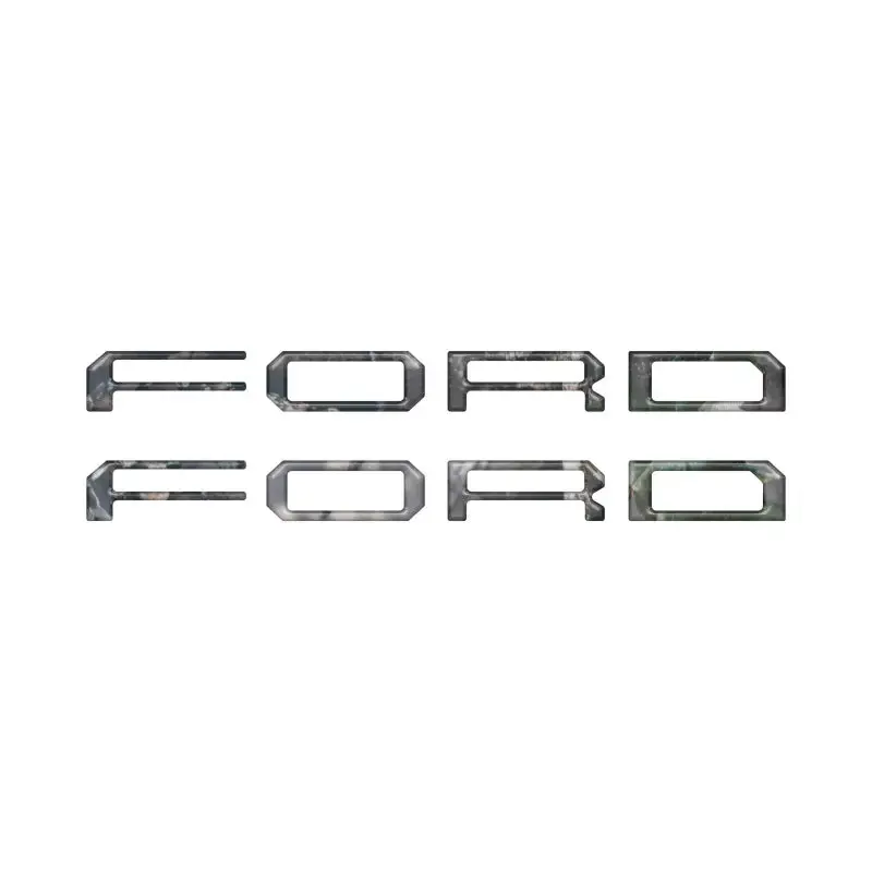 Tremor Running Board Letter Inserts Fits 2020-2026 Ford Super Duty Tremor 12