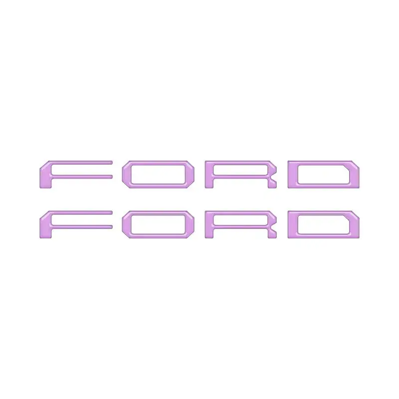 Tremor Running Board Letter Inserts Fits 2020-2026 Ford Super Duty Tremor 17