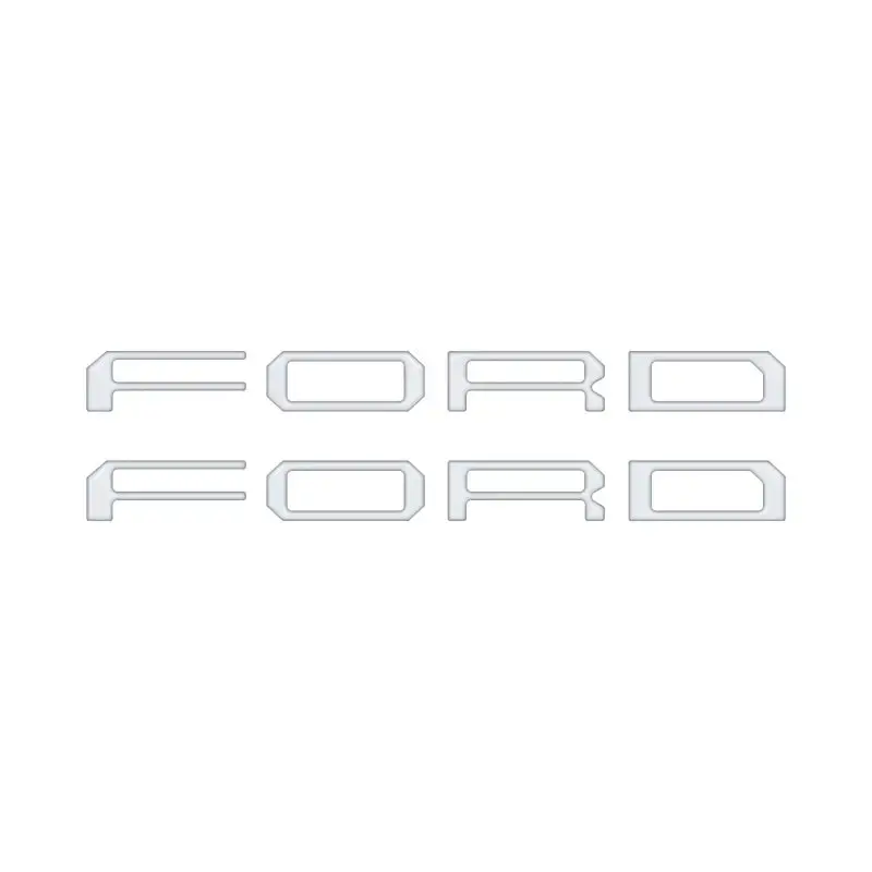 Tremor Running Board Letter Inserts Fits 2020-2026 Ford Super Duty Tremor 20