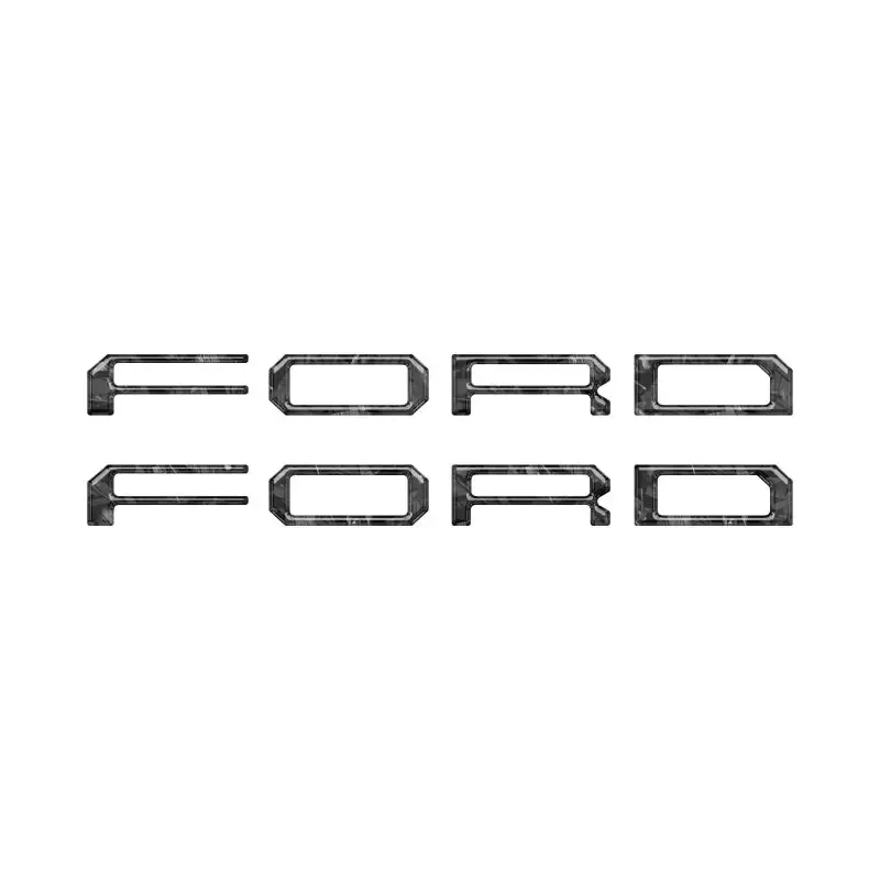Tremor Running Board Letter Inserts Fits 2020-2026 Ford Super Duty Tremor 26