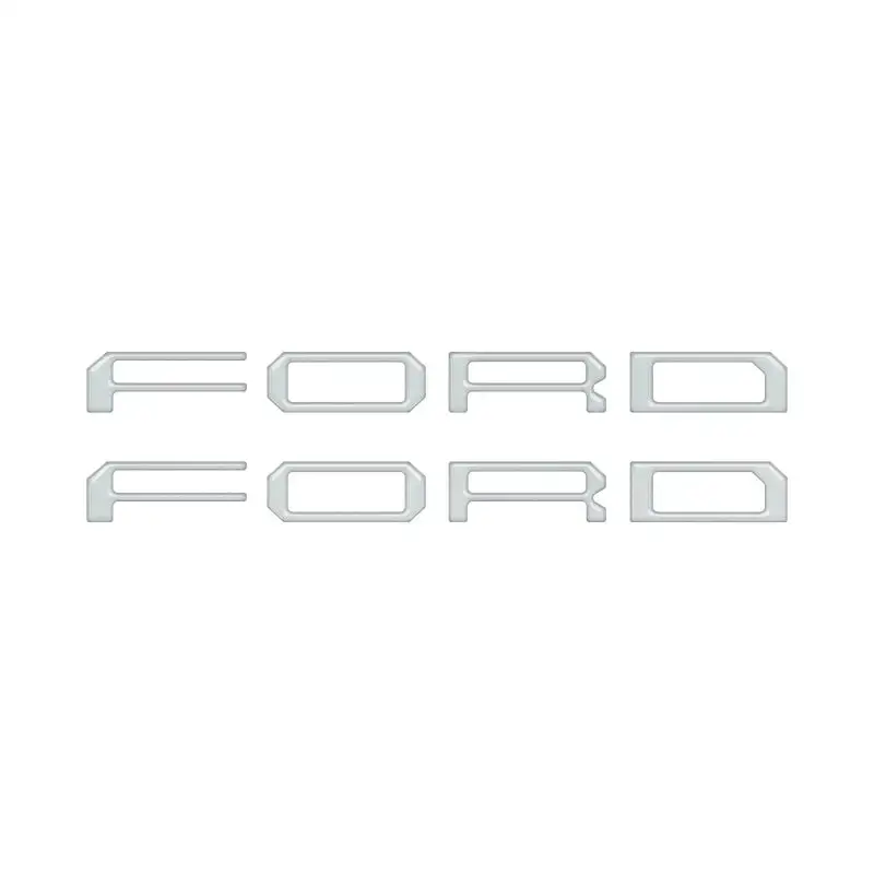 Tremor-Specific Running Board Letter Inserts for 2020–2026 Ford Super Duty