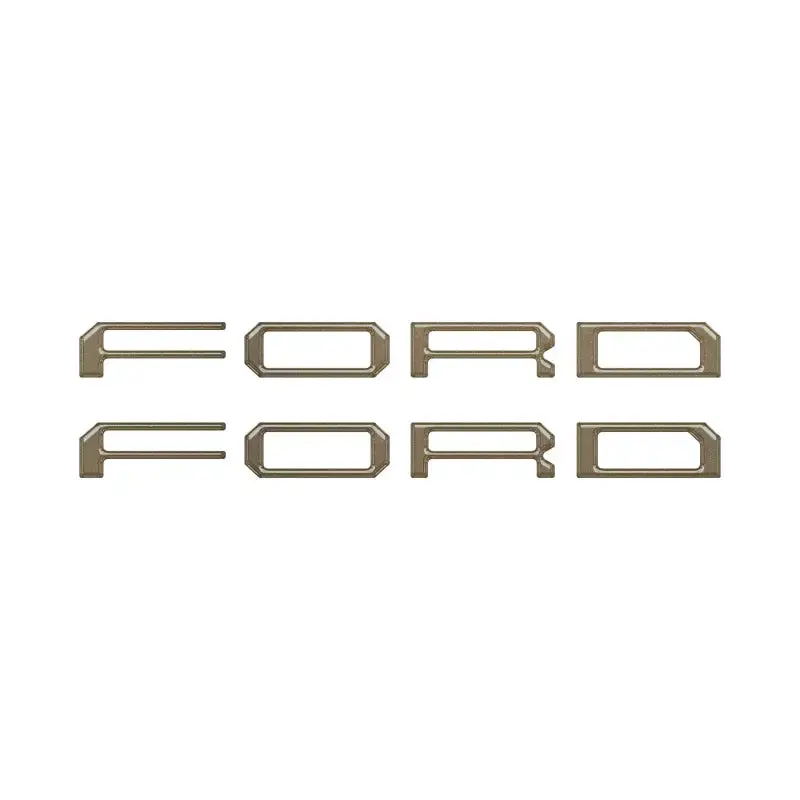 Tremor-Specific Running Board Letter Inserts for 2020–2026 Ford Super Duty