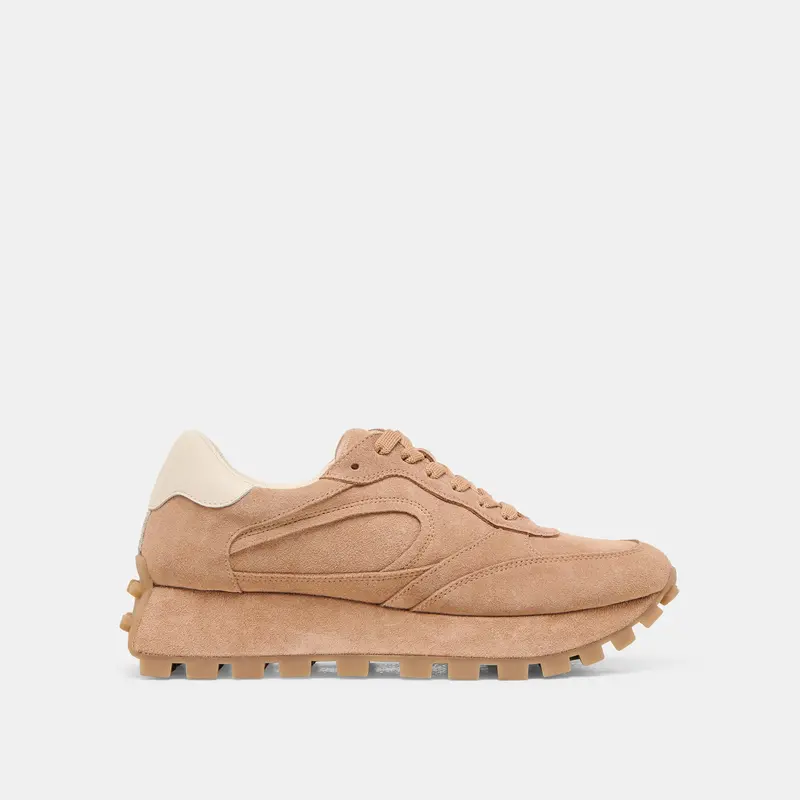 Tricia Sneakers Toffee Suede 1