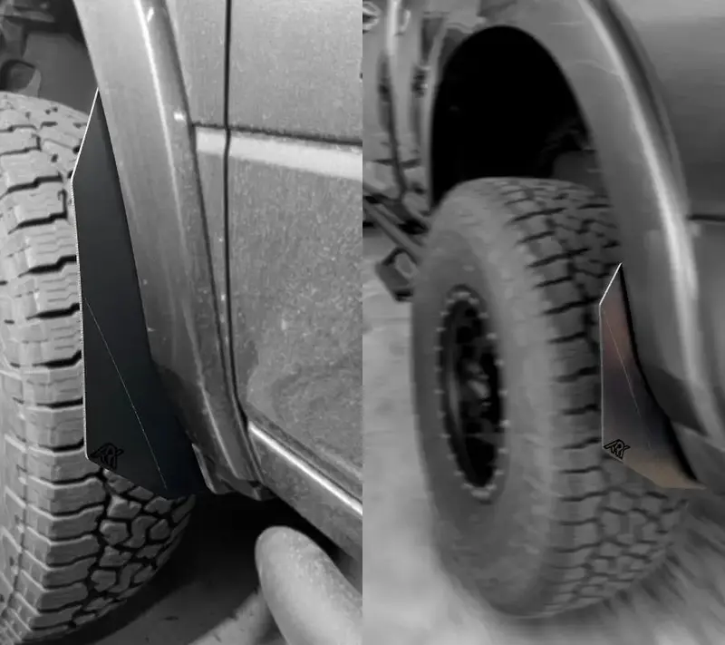 Trixpoly Micro Splash Guards For 2009-2024 Dodge Ram 24