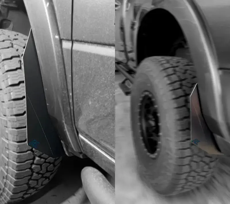 Trixpoly Micro Splash Guards For 2009-2024 Dodge Ram 8