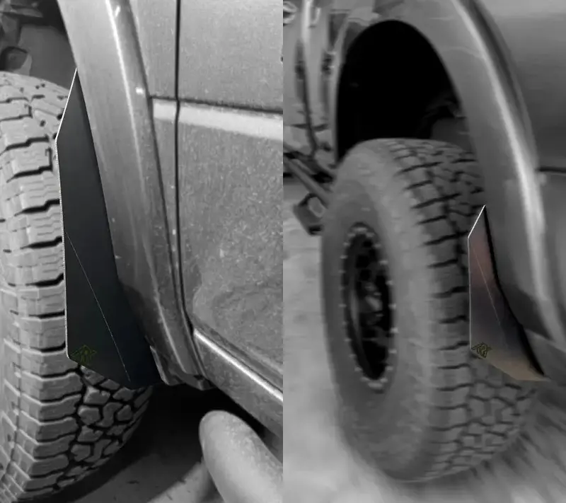 Trixpoly Micro Splash Guards For 2009-2024 Dodge Ram 9