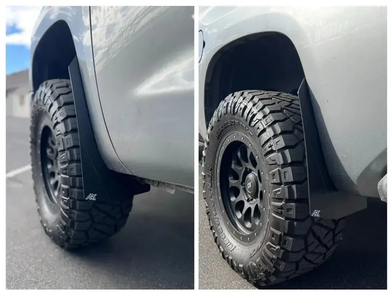Trixpoly Mid Mudflaps For 2007-2021 Toyota Tundra 1