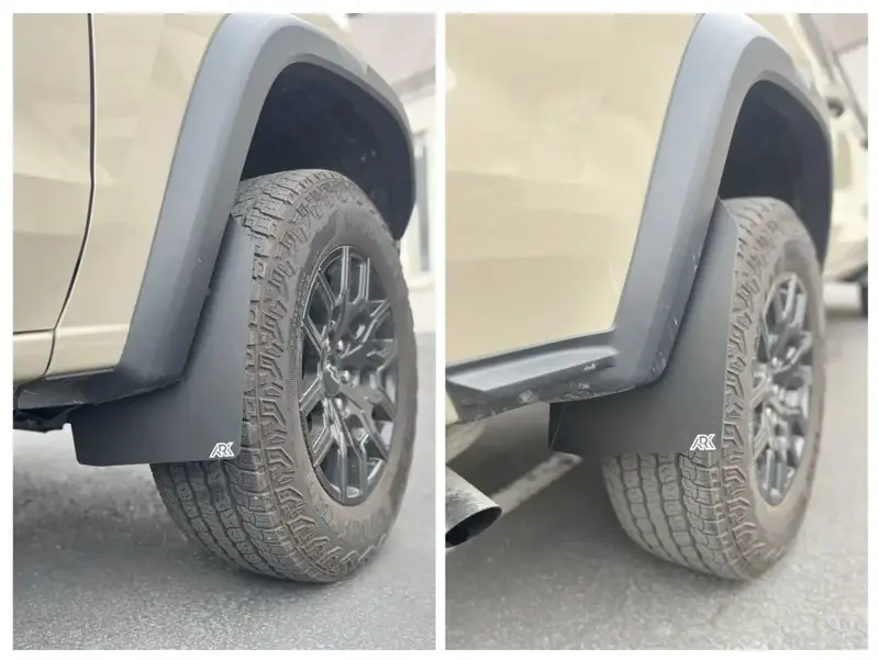 Trixpoly Mid Mudflaps For 2023+ Chevy Colorado Zr2/Trailboss 1
