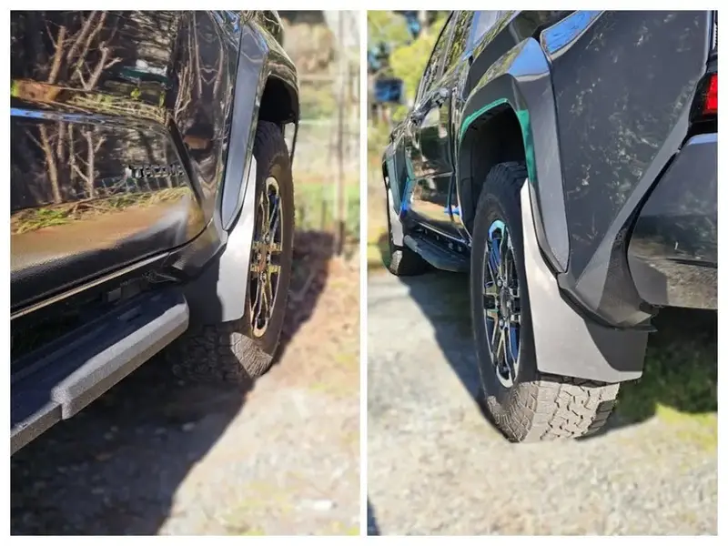 Trixpoly Mid-Mudflaps For 2024+ Toyota Tacoma 1