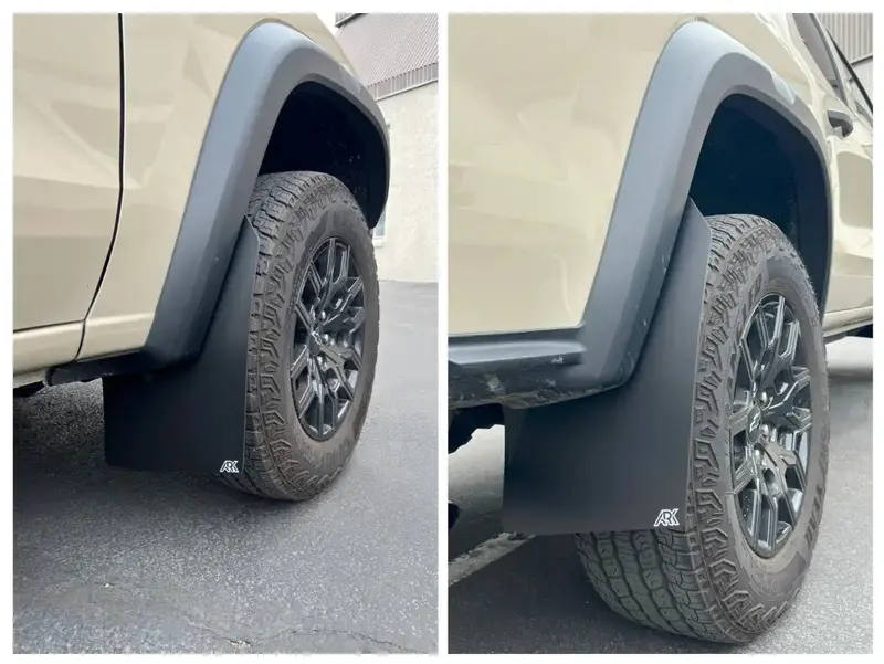 Trixpoly Mudflaps For 2023+ Chevy Colorado Zr2/Trailboss 1