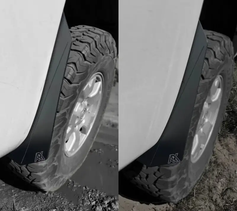 Trixpoly Splash Guards & Micros For 2005-2015 Toyota Tacoma 15