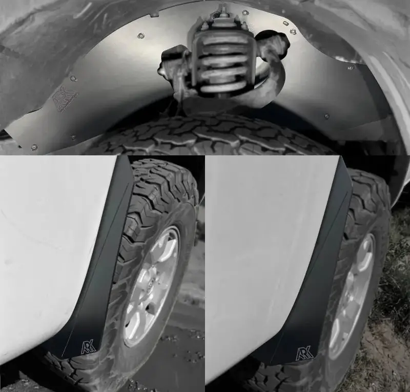 Trixpoly Splash Guards & Micros For 2005-2015 Toyota Tacoma 7