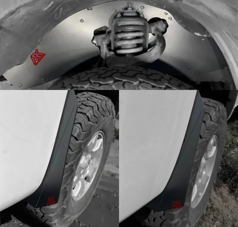 Trixpoly Splash Guards & Micros For 2005-2015 Toyota Tacoma 7