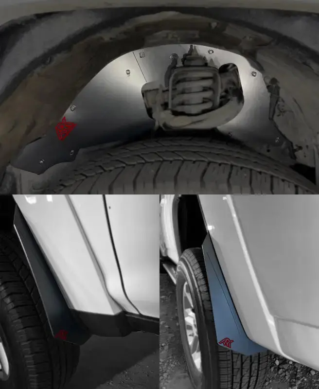 Trixpoly Splash Guards, Mud Flap & Micro Deletes For 2010-2024 Toyota 4Runner 34