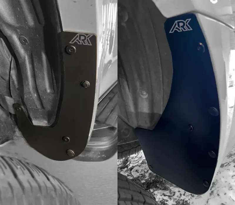 Trixpoly Splash Guards, Mud Flap & Micro Deletes For 2010-2024 Toyota 4Runner 47