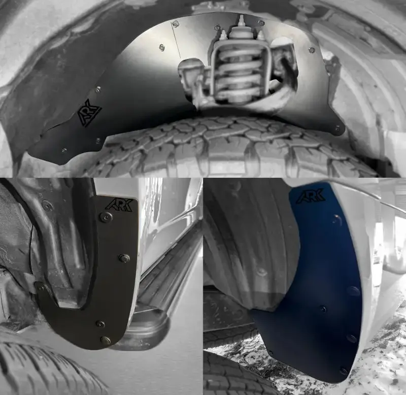 Trixpoly Splash Guards, Mud Flap & Micro Deletes For 2010-2024 Toyota 4Runner 83