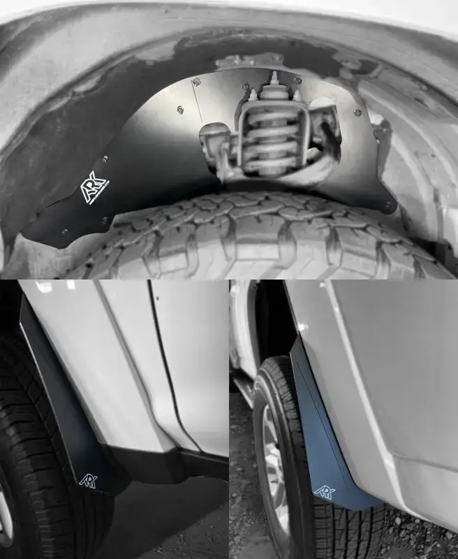 Trixpoly Splash Guards, Mud Flap & Micro Deletes For 2010-2024 Toyota 4Runner 86
