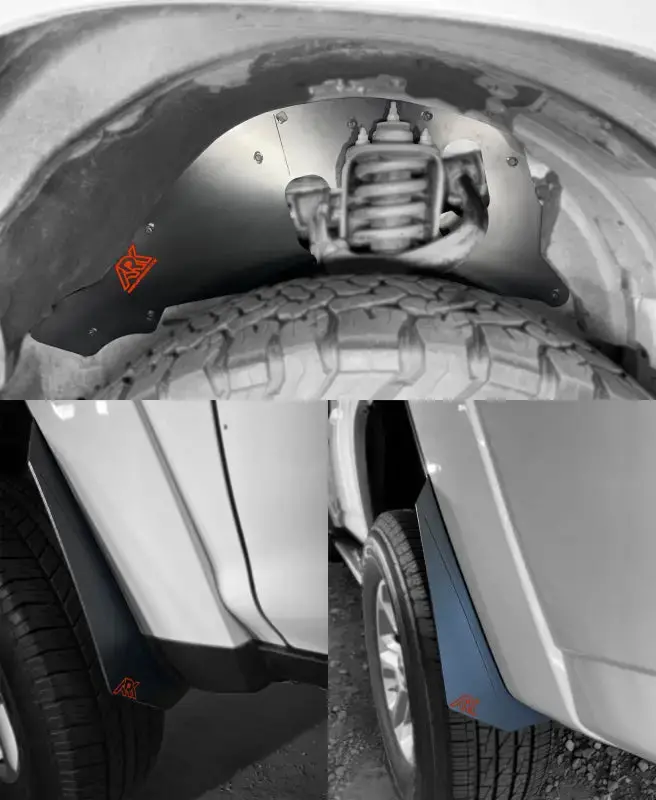 Trixpoly Splash Guards, Mud Flap & Micro Deletes For 2010-2024 Toyota 4Runner 87