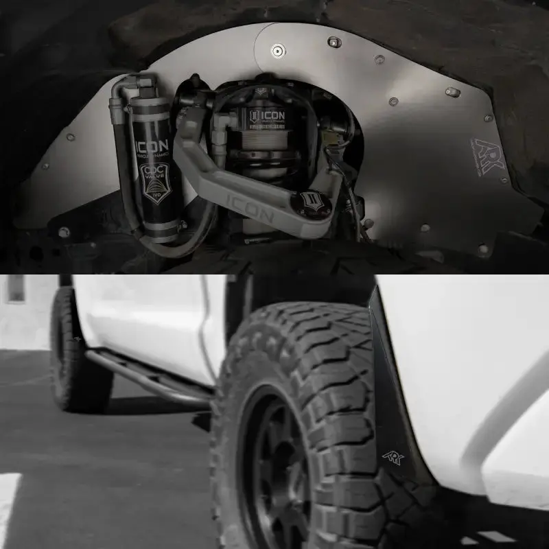 Trixpoly Splash Guards & Mudflap Micros For 2007-2021 Toyota Tundra 38