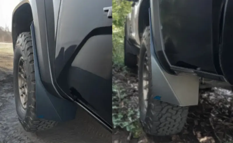 Trixpoly Splash Guards & Mudflap Micros For 2016-2023 Toyota Tacoma 61