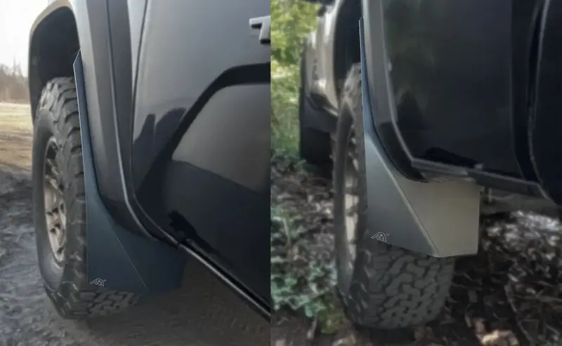 Trixpoly Splash Guards & Mudflap Micros For 2016-2023 Toyota Tacoma 63