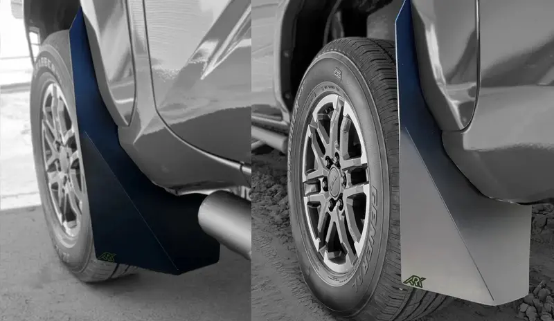 Trixpoly Splash Guards & Mudflap Micros For 2024+ Toyota Tacoma 58