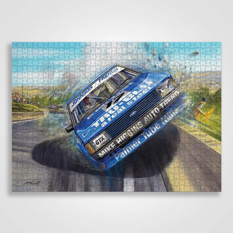 Tru-Blu Rockstar -- Dick Johnson -- Jigsaw Puzzle -- Authentic Collectables 1