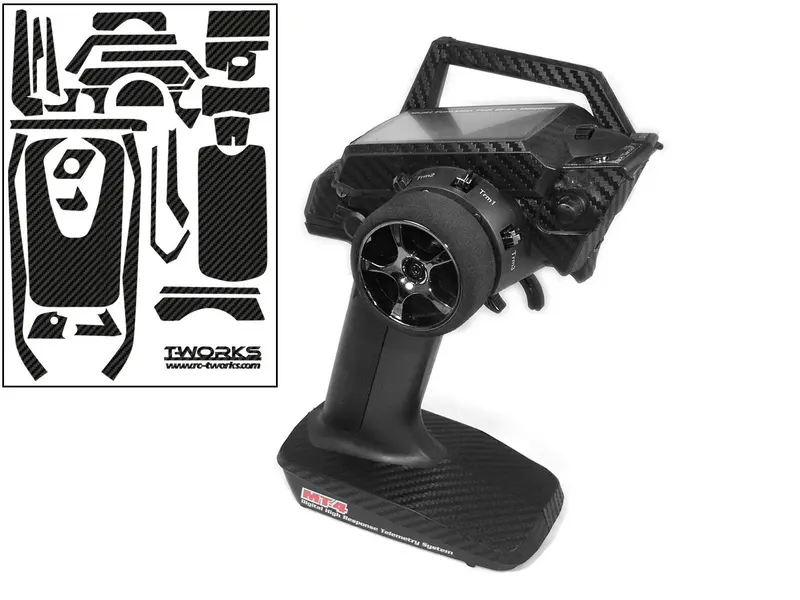 Ts-001 3D Graphite Sticker (For Airtronics & Sanwa Mt-4)  9 Colors 1