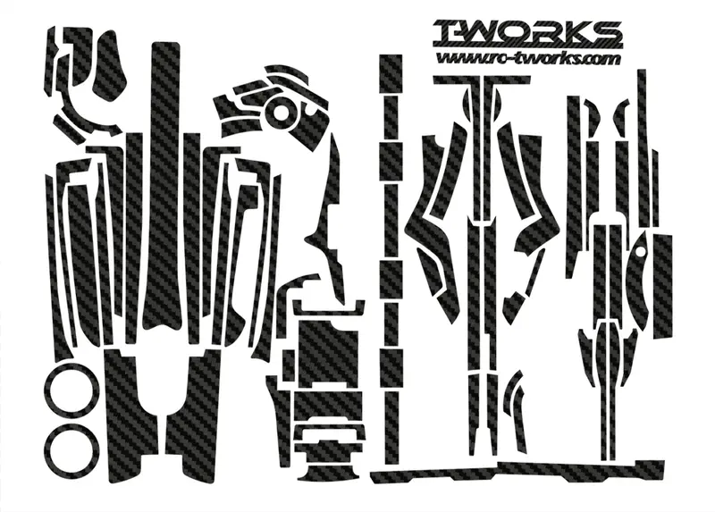 Ts-011 3D Graphite Sticker (For Ko Ex10) 9 Colors 1