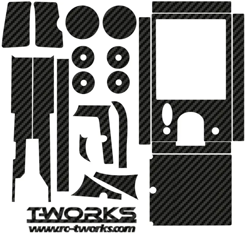 Ts-015 3D Graphite Sticker (For Gx-01B) 8 Colors 1