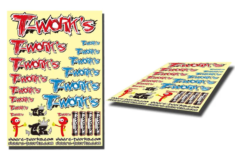 Ts-021 T-Work's Team Decal 1