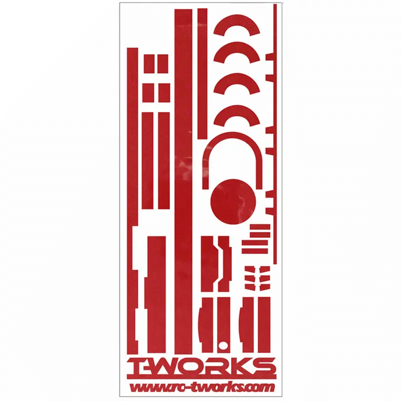 Ts-035M Metal Chrome Radio Skin Sticker (For Ko 3D Extension Unit) 1