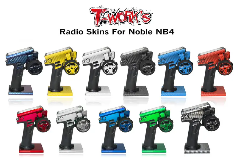 Ts-050M Mirror Chrome Radio Skin Sticker For Flysky Nb4 4Colors 1