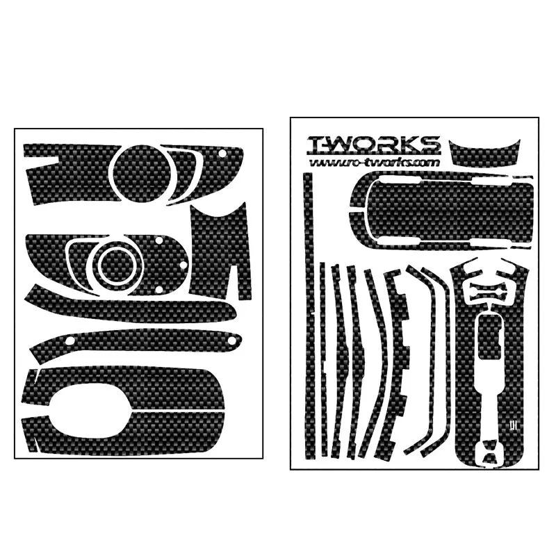 Ts-053 Shiny Graphite Sticker (For Hitec Lynx 4S ) 1