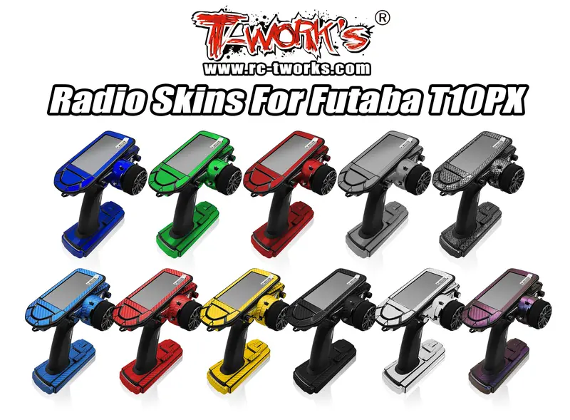 Ts-066   3D  Sticker ( For Futaba T10px )  6Colors 1