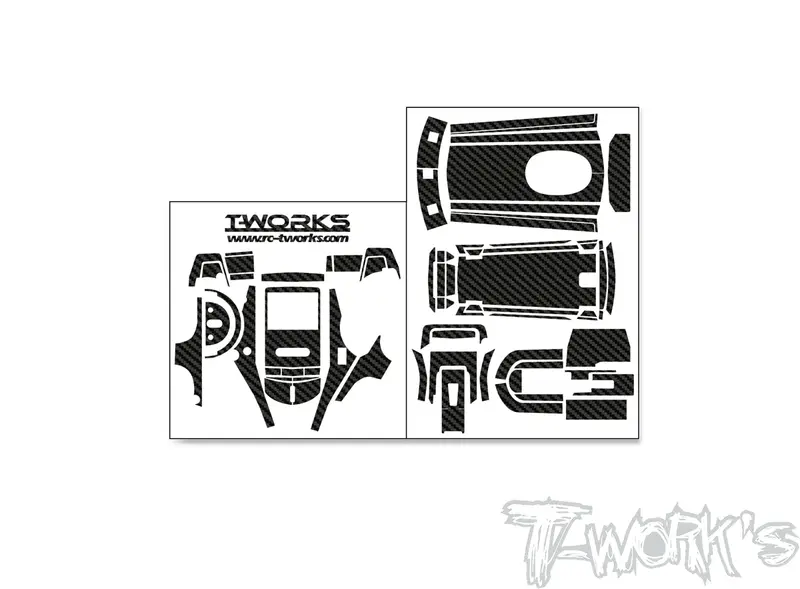 Ts-073	Shiny Graphite Sticker ( For Futaba T3pv ) 1