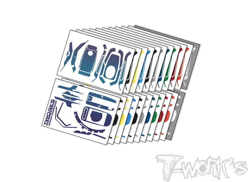 Ts-074  3D Graphite Radio Skin Sticker ( For Wfly X9 )  6Colors 1