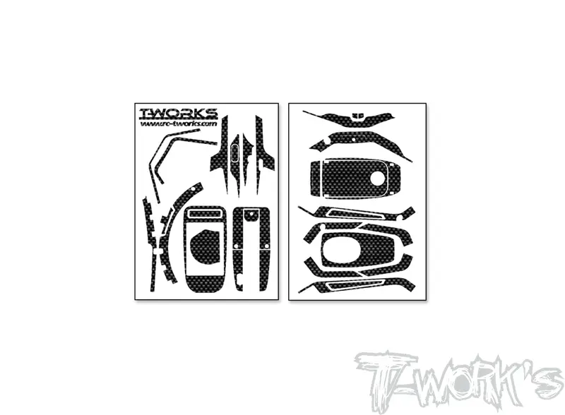 Ts-075	Shiny Graphite Radio Skin Sticker ( For Wfly X9 ) 1