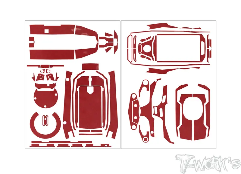 Ts-080M    Metal Chrome Radio Radio Skin Sticker ( For Flysky Fs-G11p )  4 Colors 2