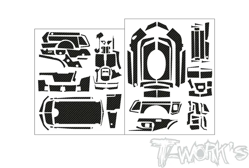 Ts-086  3D Graphite Radio Skin Sticker ( For Sanwa Mt-R )  6Colors 1
