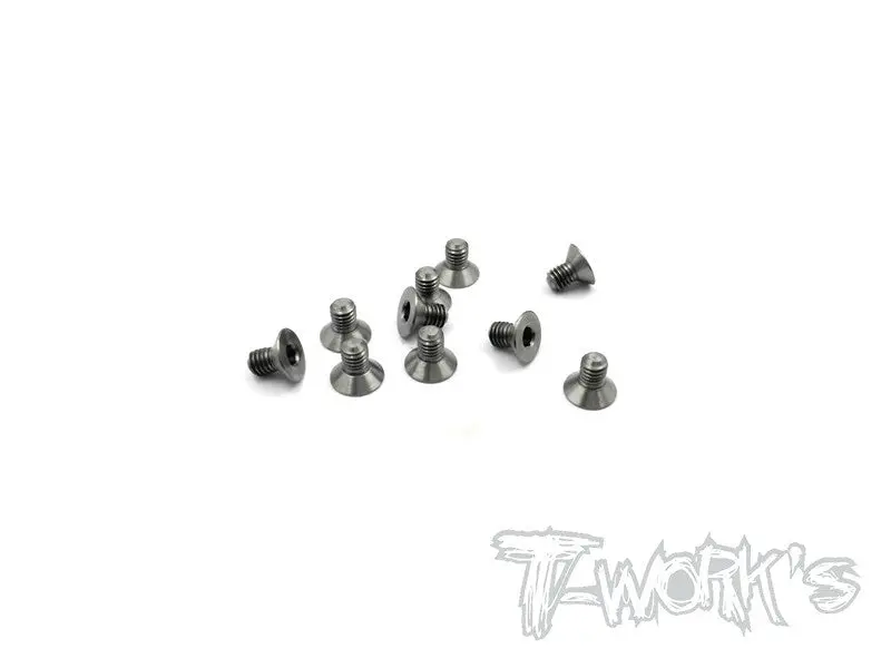 Tss-305C 3Mm X 5Mm 64 Titanium Hex. Countersink Screw 10Pcs. 1