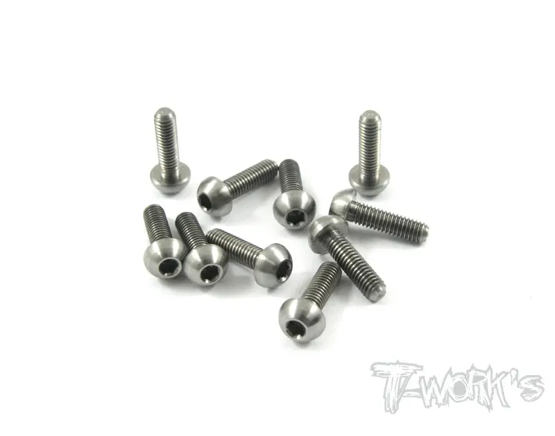 Tss-310B 3Mm X 10Mm 64 Titanium Hex. Socket Button Head Screw 10Pcs 1