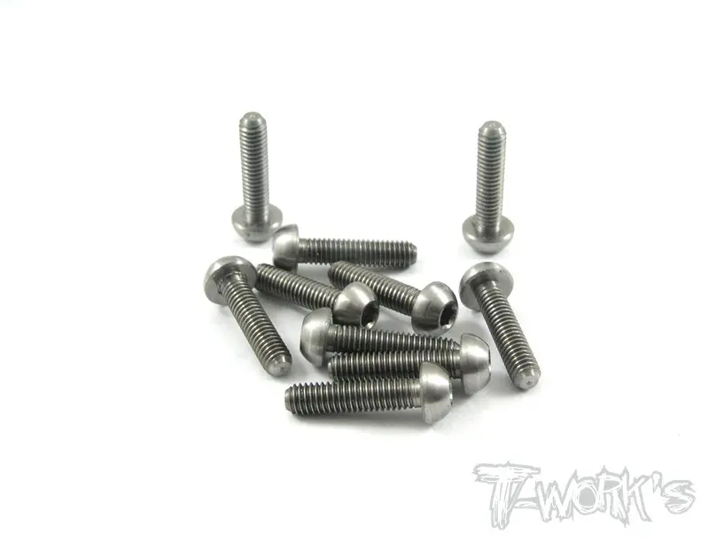 Tss-312B 3Mm X 12Mm 64 Titanium Hex. Socket Button Head Screw 10Pcs 1