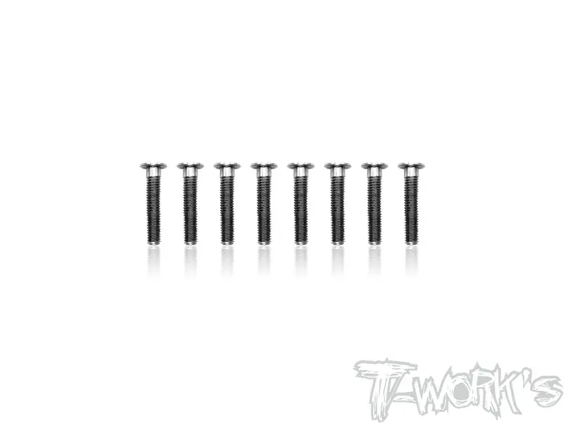Tss-314Lp 3Mm X 14Mm 64 Titanium  Hex. Socket Head Low Profile Half Thread Screws（8Pcs.） 1