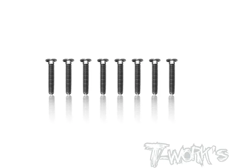 Tss-316Lp    3Mm X 16Mm Hex. Socket Head Low Profile Half Thread Screws（8Pcs.） 1